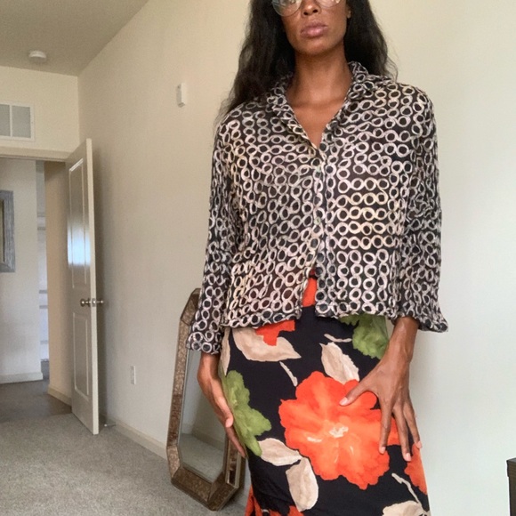 embellished blouse vintage - Picture 4 of 6